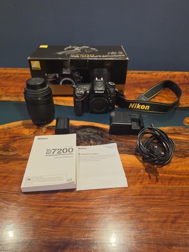 Nikon d7200 objektiv 18 - +, 18-140